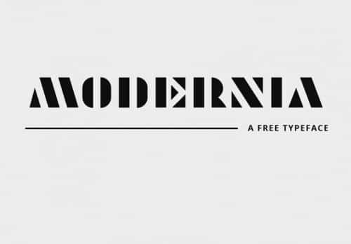 Modernia Font