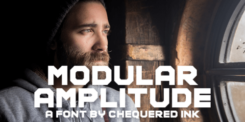 Modular Amplitude Font