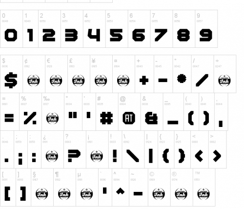 Modular Amplitude Font