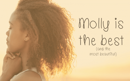 Molly is the Best Script Font