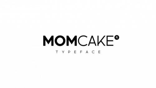 MomCake Sans Serif Font