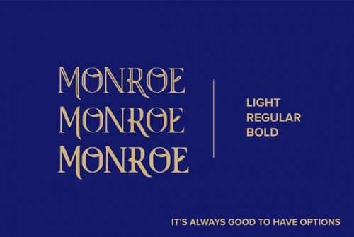 Monroe Typeface
