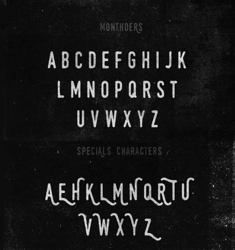 Monthoers Font