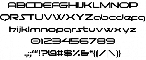 Moonhouse font