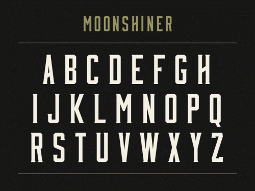 Moonshiner Font