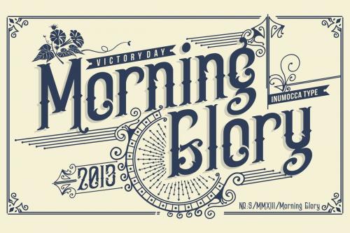 Morning Glory Font