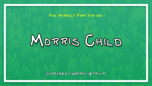 Morris Child Font