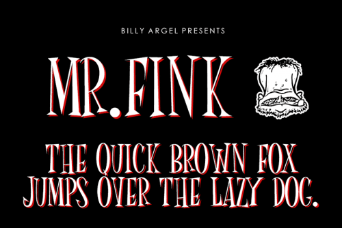 Mr Fink Typeface