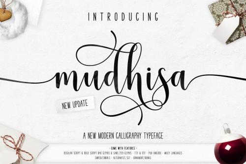 Mudhisa Script Font Free