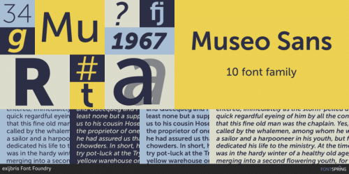 MuseoSans Download Free Font