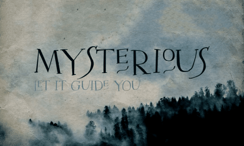 Mysterious Typeface