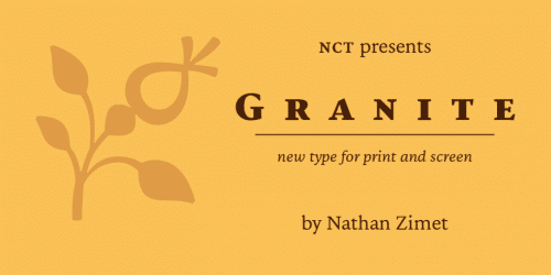 NCT Granite Font Family