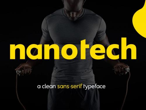 Nanotech LLC Sans Serif Font 1