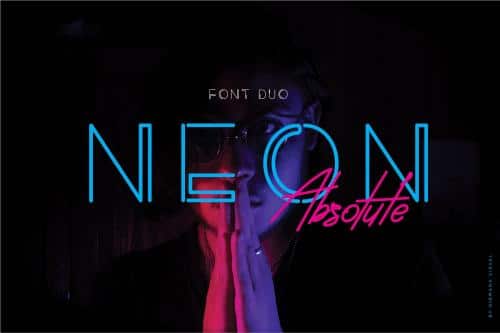Neon Absolute Font Duo