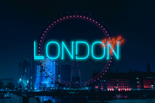 Neoncity Script Font Duo