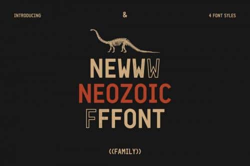 Neozoic Typeface