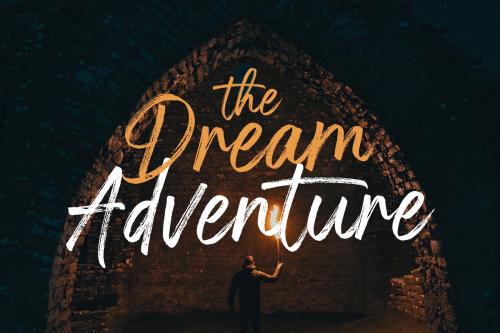 Nervous Brush Font