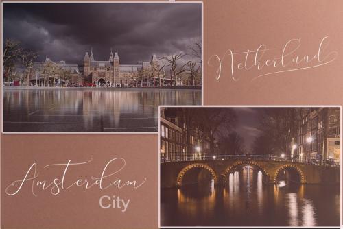 New England Script Font