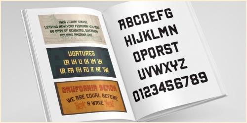 New York Line Font