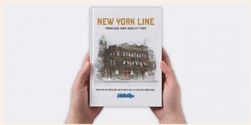 New York Line Font
