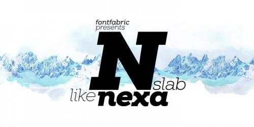 Nexa Slab Font Family