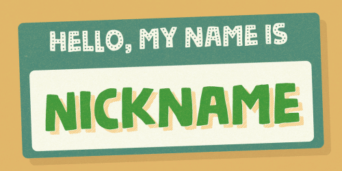 Nickname Font