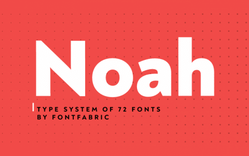 Noah Free Font Family