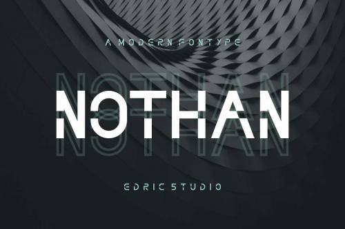 Nothan Futuristic Font