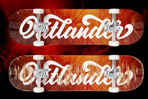 Oatlander Bold Script Font