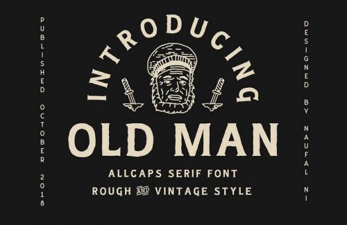 Old Man Typeface