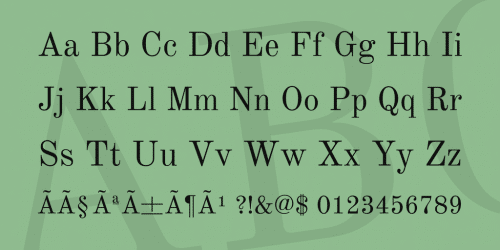 Old Standard TT Font