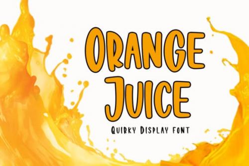 Orange Juice Display Font