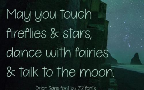 Orion Sans Handwritten Font