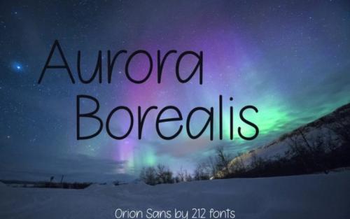 Orion Sans Handwritten Font