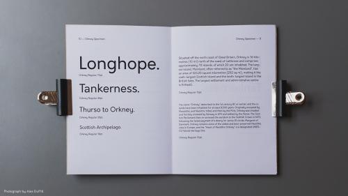 Orkney™ Open Source Typeface Font