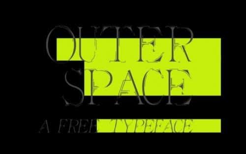 Outer Space Typeface