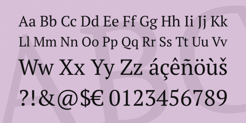PT Serif Font