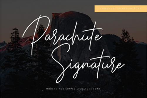 Parachute Handwritten Font