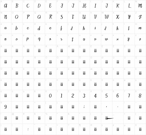 Patty Script Font