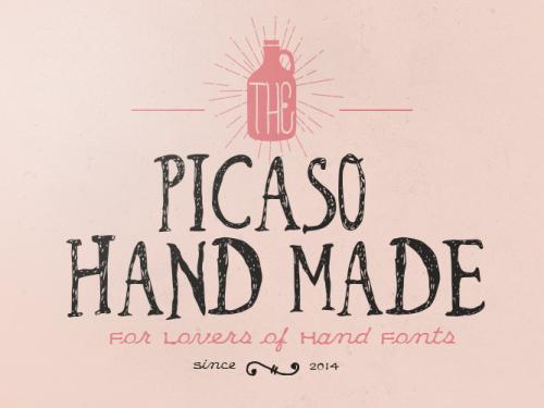 Picaso Hand Made Font