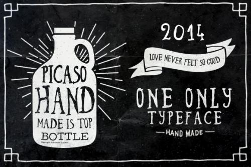 Picaso Hand Made Font