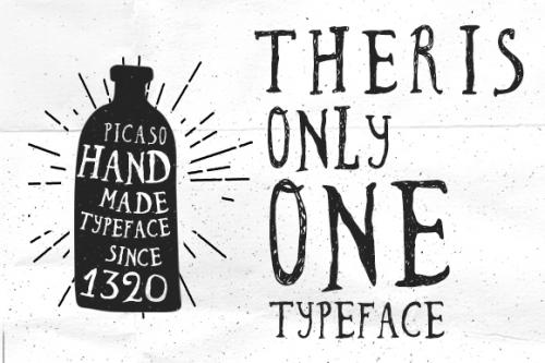 Picaso Hand Made Font