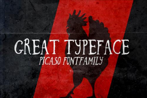 Picaso Hand Made Font