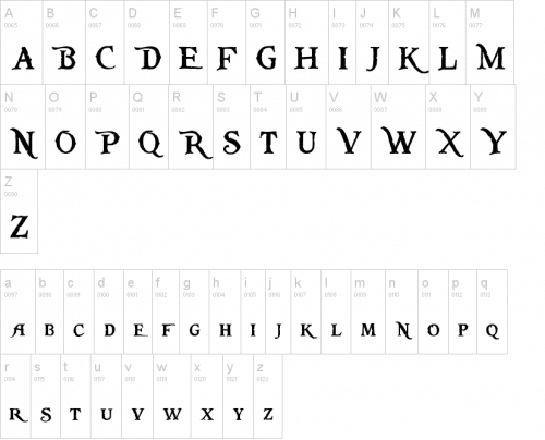 Pieces of Eight Carribean Font