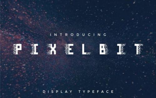 Pixel Bit Typeface