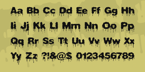 Plasma Drip Font