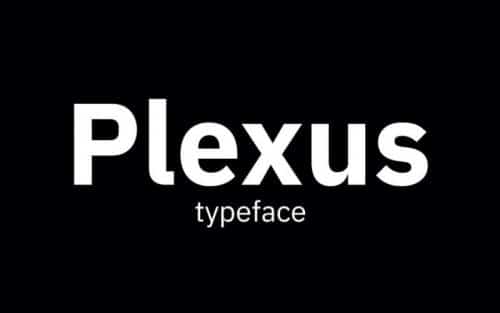 Plexus Sans Font Family