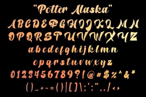 Potter Alaska Font