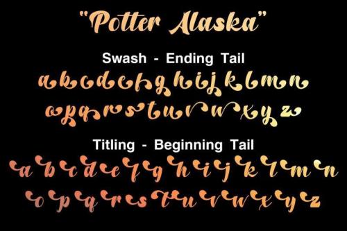 Potter Alaska Font