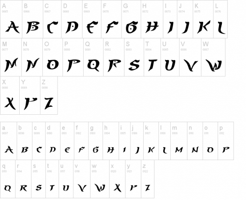 Prince of Persia Display Font